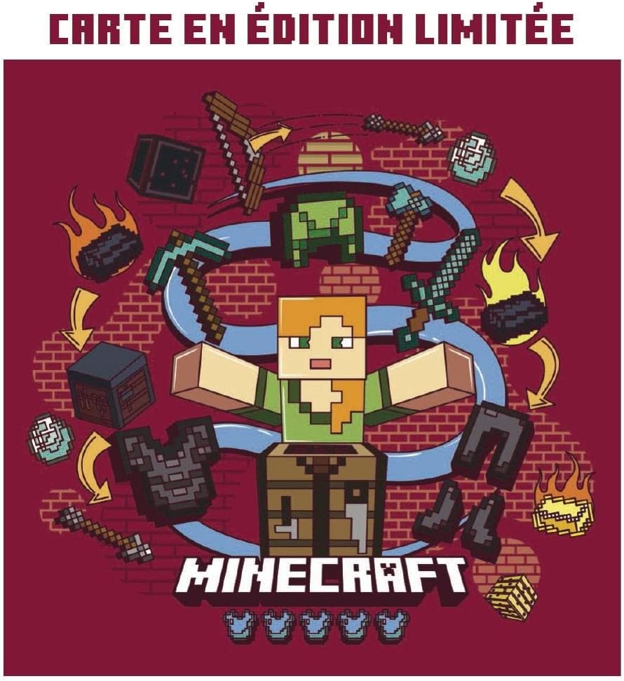 Minecraft Sticker-Sammelpackungen, 50 Stück