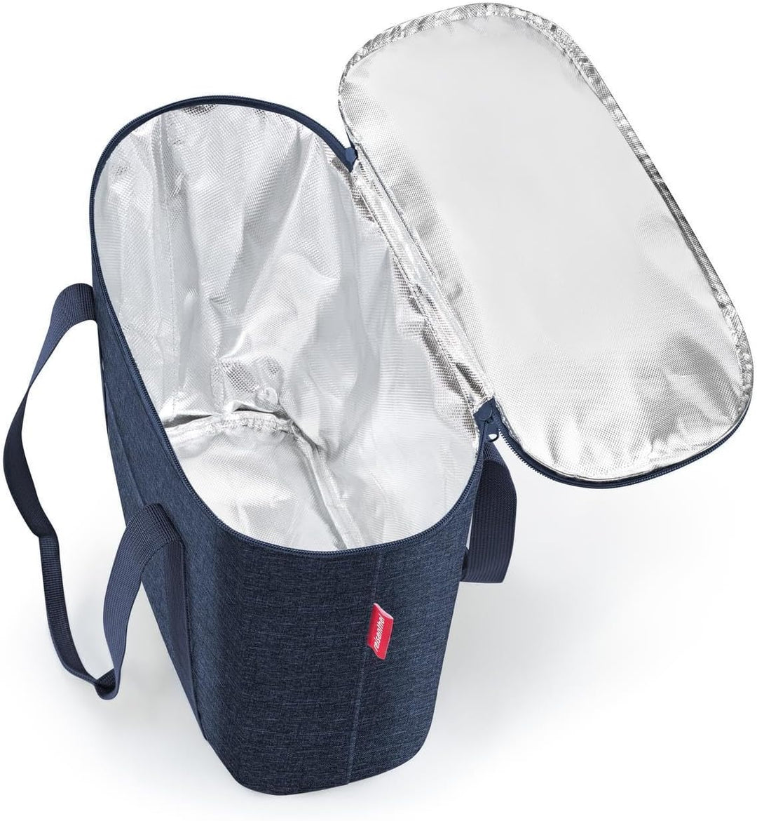 reisenthel thermoshopper Twist Navy – Kühltasche für den Einkauf oder das Picknick mit 2 Trageriemen