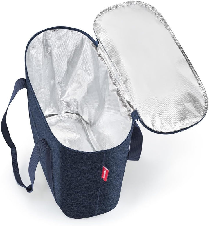 reisenthel thermoshopper Twist Navy – Kühltasche für den Einkauf oder das Picknick mit 2 Trageriemen