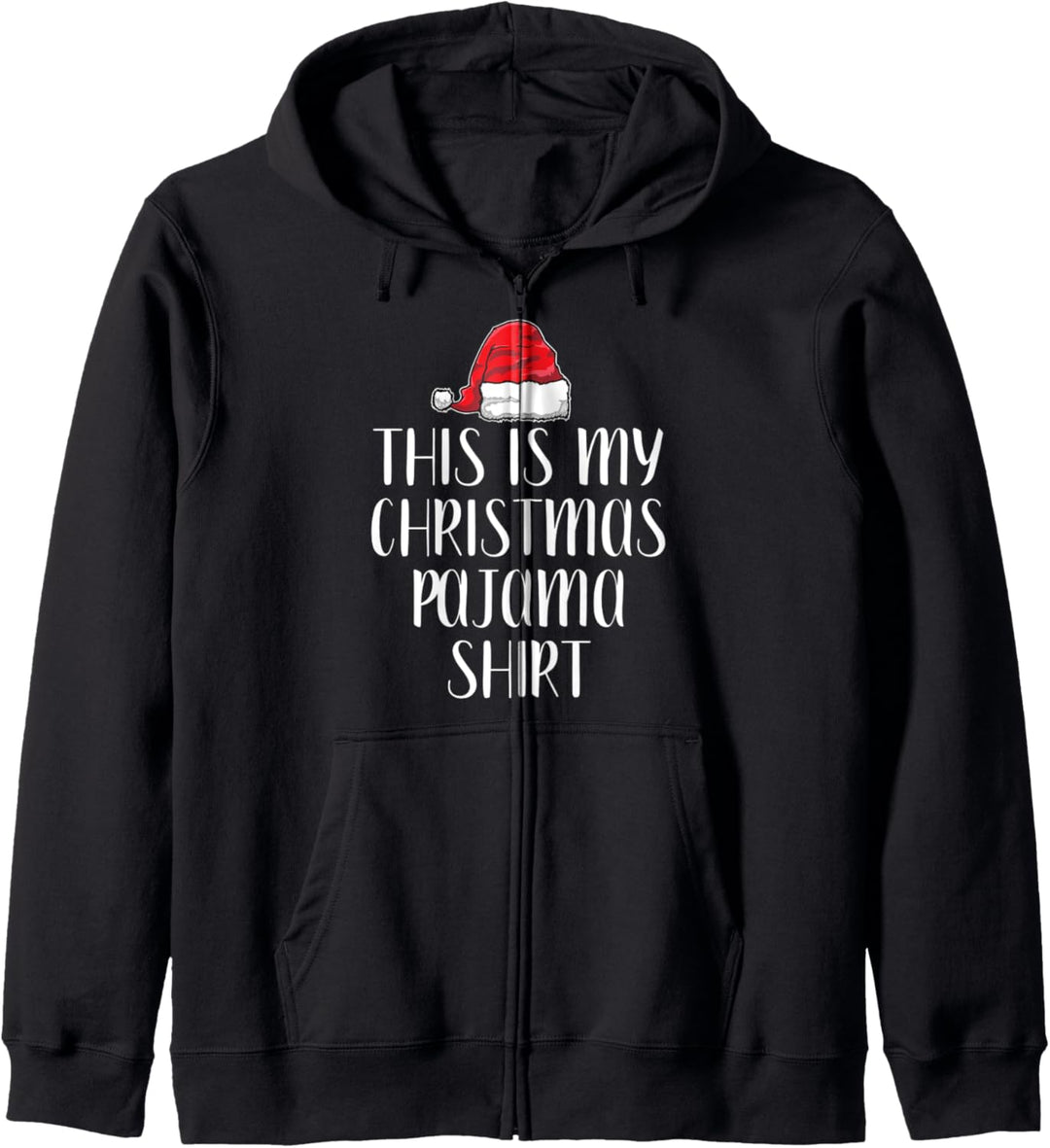Cute This Is My Christmas Pyjama Shirt Weihnachten PJ Kapuzenjacke