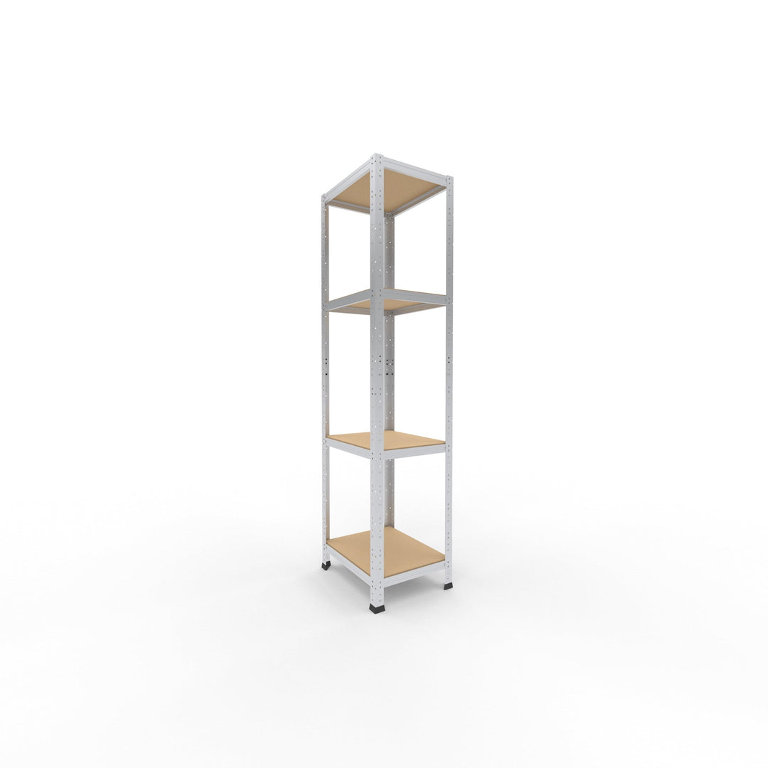 shelfplaza® 180x40x50cm Home Schwerlastregal verzinkt/Metallregal mit 4 Böden/Kellerregal Metall, Ga