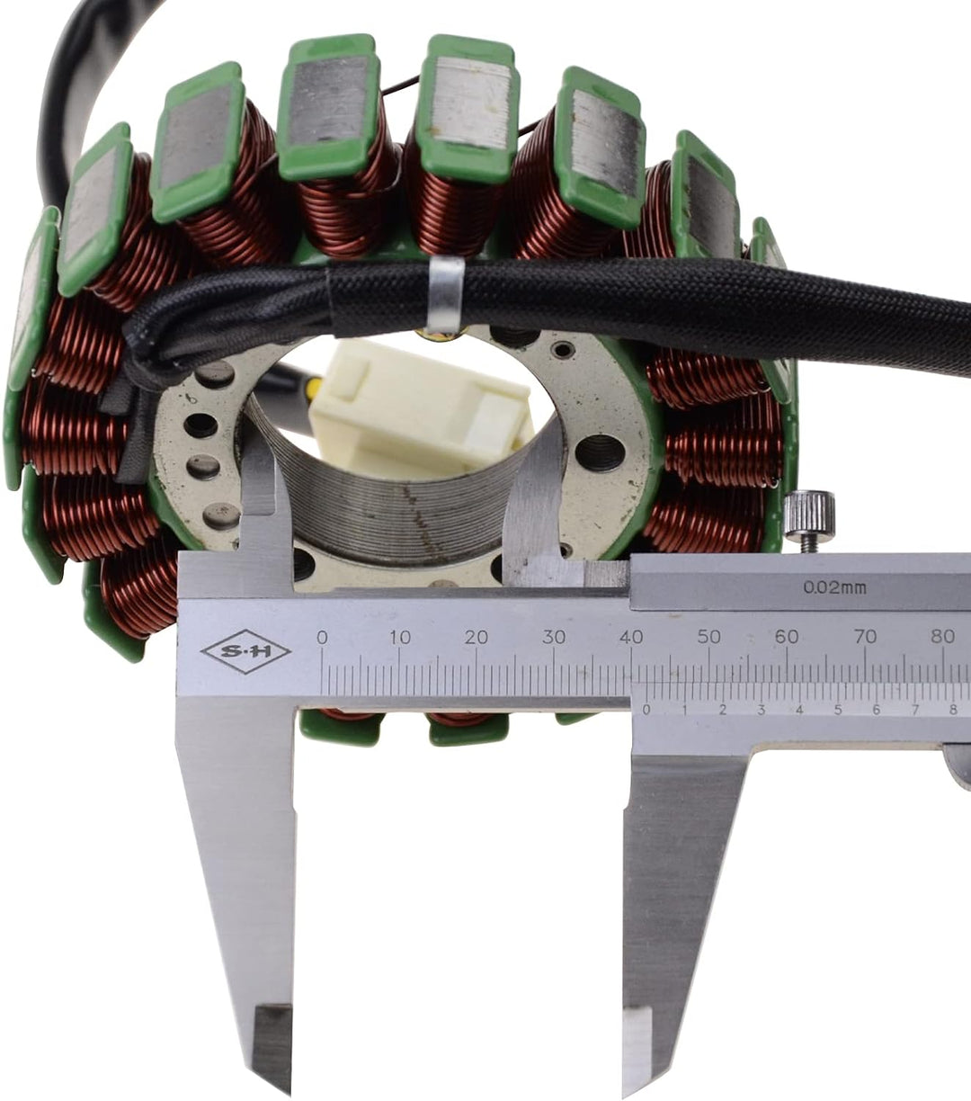 GOOFIT 18 Spule Draht Motorrad Magneto Stator Spule zündung Generator Motorzubehör Ersatz für Kawasa