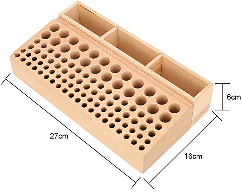 Lederhandwerk Werkzeughalter 98 Löcher Wood Leathercraft Werkzeughalter Holz Leder Handwerk Stempel