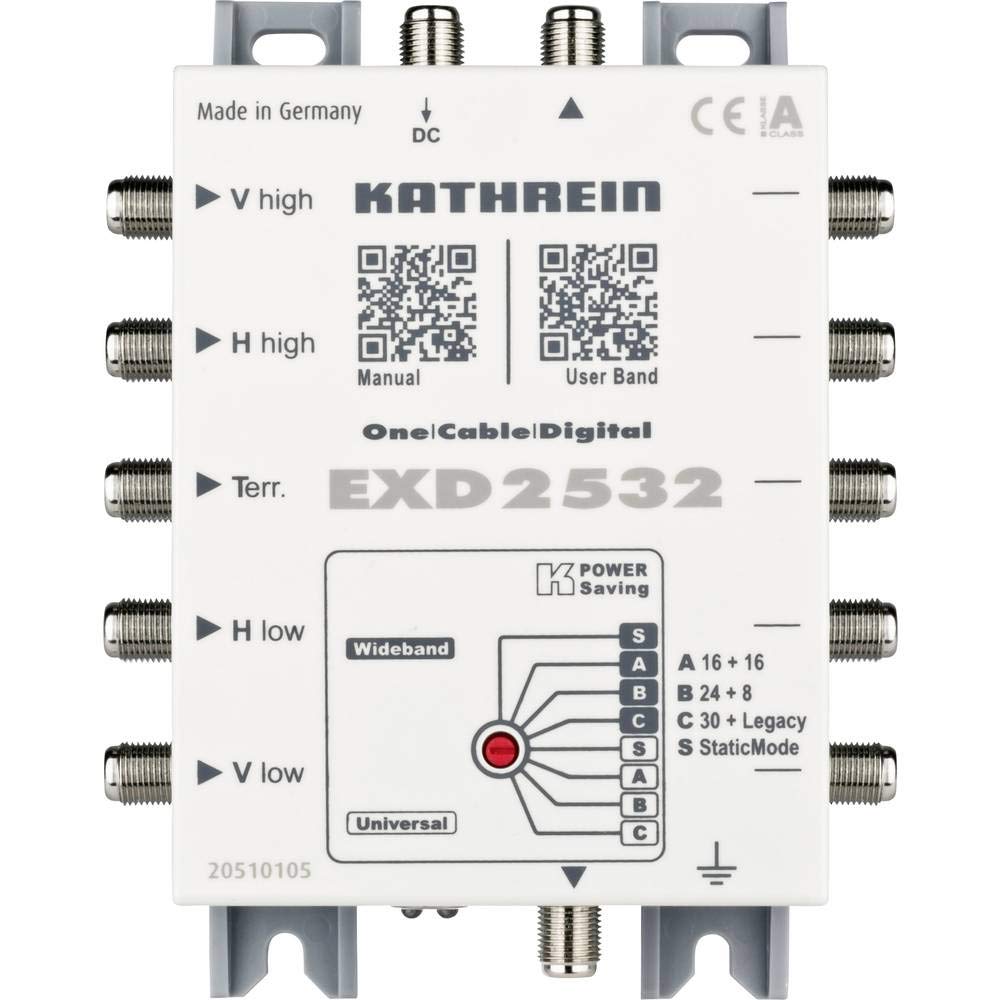 Kathrein 20510105 Multischalter Typ EXD 2532