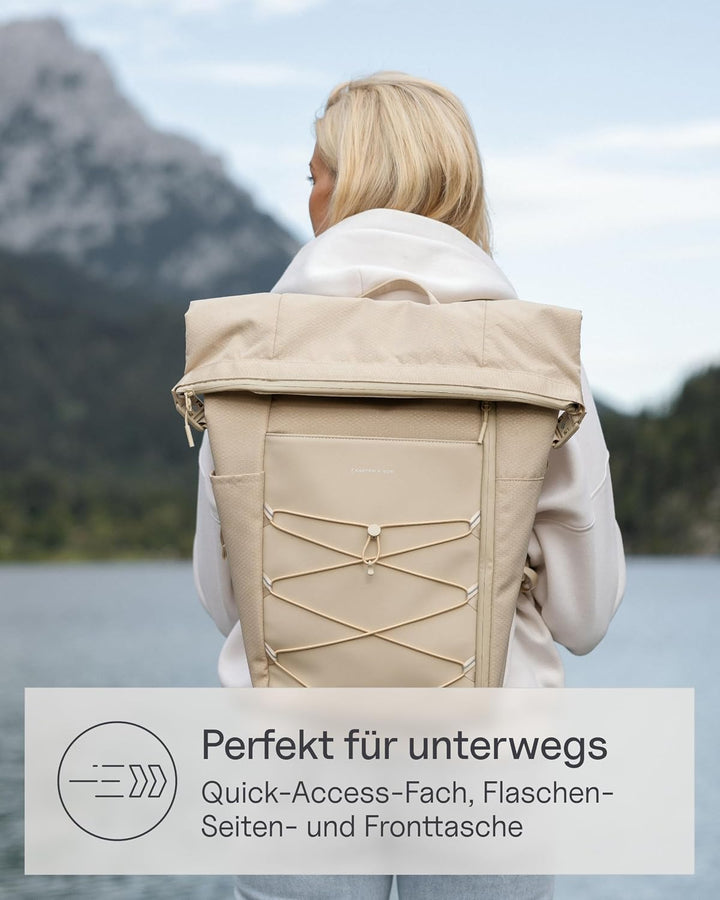 Kapten &amp; Son Rucksack Yoho Sandstone 24-30 L, Sandstone