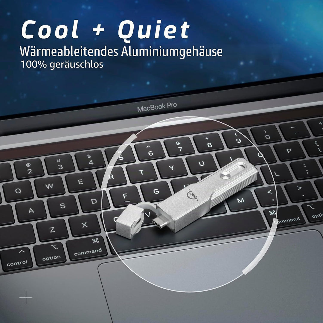 OWC 500GB Envoy Pro Mini USB-C + USB-A (10Gb/s) Portable SSD