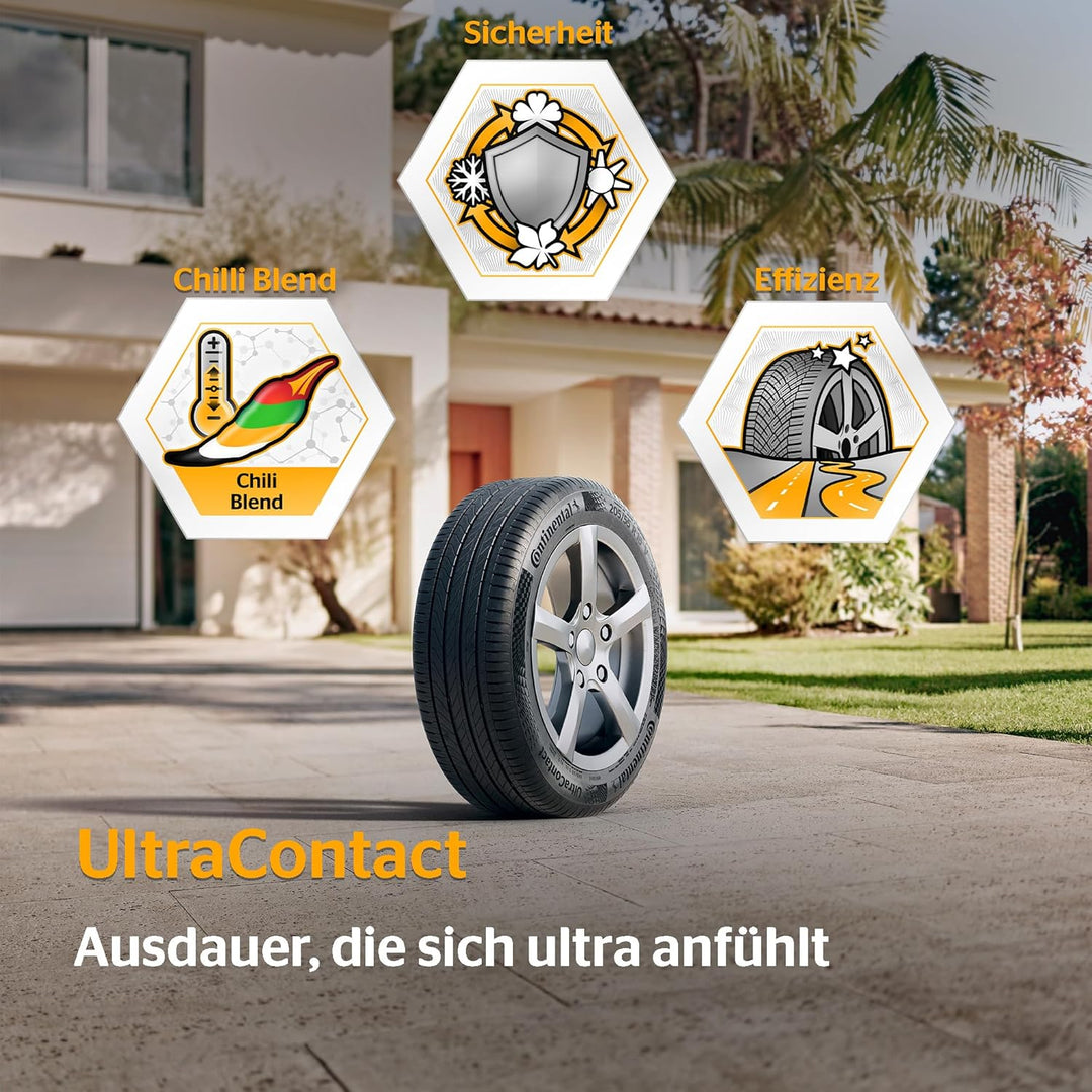 CONTINENTAL UltraContact FR XL - 235/40 R18 95Y - A/B/70dB - Sommerreifen (PKW/SUV) 235/40 R 18 - 09
