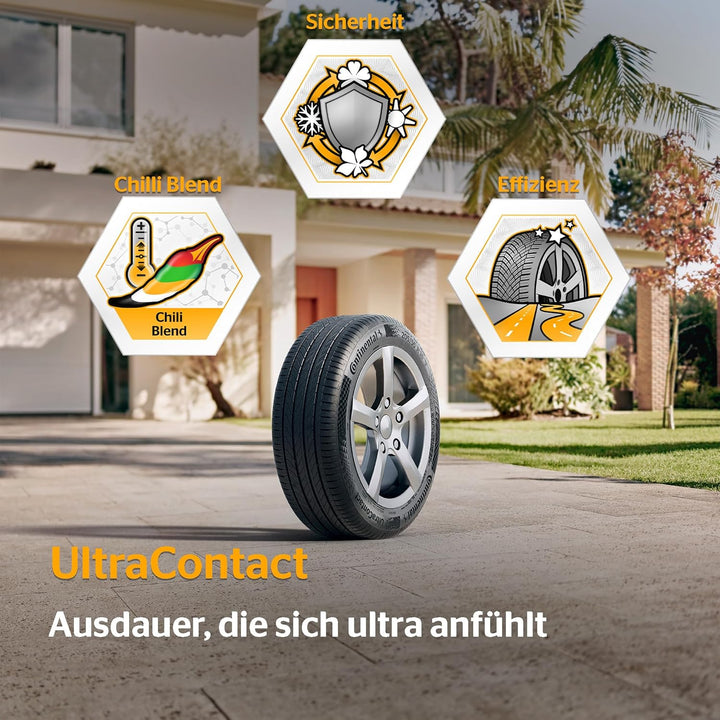 CONTINENTAL UltraContact FR XL - 235/40 R18 95Y - A/B/70dB - Sommerreifen (PKW/SUV) 235/40 R 18 - 09