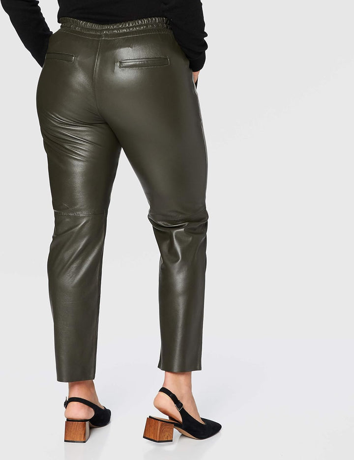 Oakwood Damen Geschenk Klassische Hose, XS Dunkelkhaki