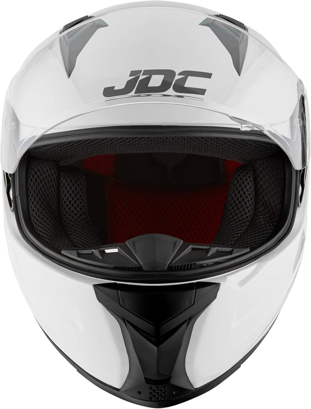 JDC volles Gesicht Motorrad Helm - Prism S Weiss, S Weiss