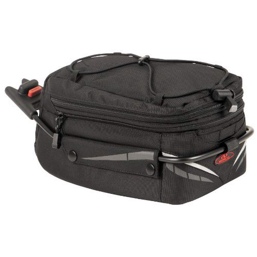 Norco Ontario Sattelstütztasche - Satteltasche mit Gummizug Schwarz 31 x 15 x 16 cm, 6 Liter, Schwar
