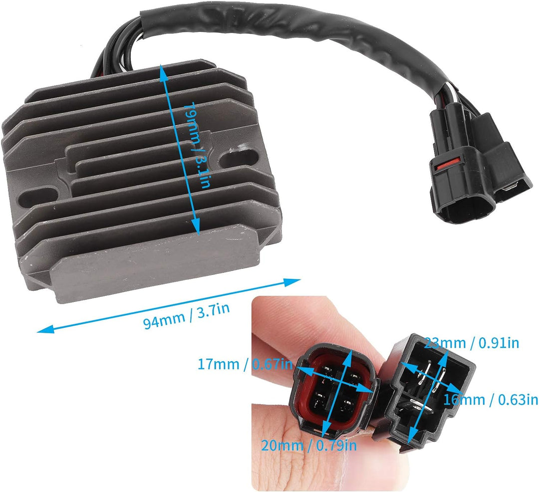Motorrad-Stator- und Regler-Gleichrichter mit Dichtungssatz Ersatz für GSX-R600 K6 / K7 / K8 / K9 20