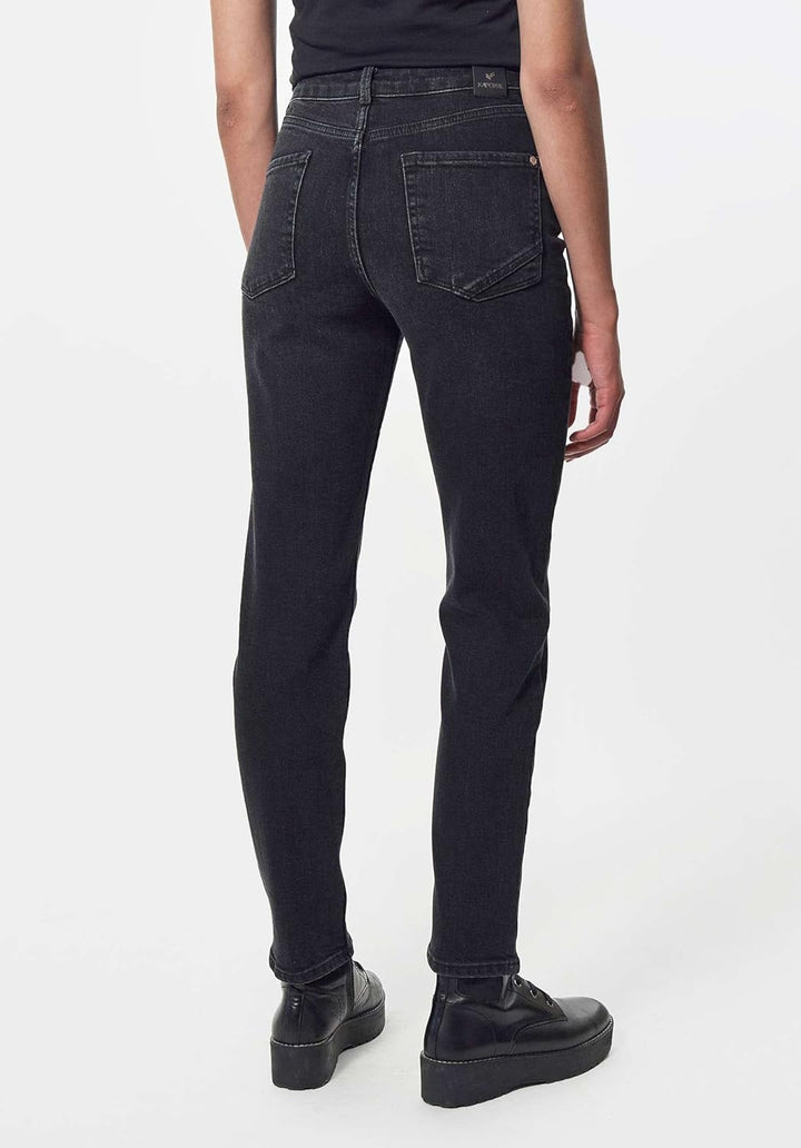 KAPORAL Damen Jeans/Jogginghosen für Damen - Modell SLAN - Farbe: Old Black - Grösse 27 Slan 27W / 3