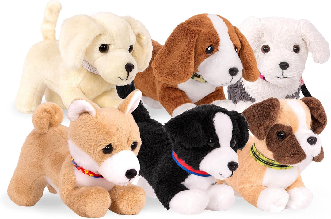 Our Generation – Golden Retriever Welpe – 46 cm Puppe Zubehör – Golden Retriever Plüschtier – Hund P