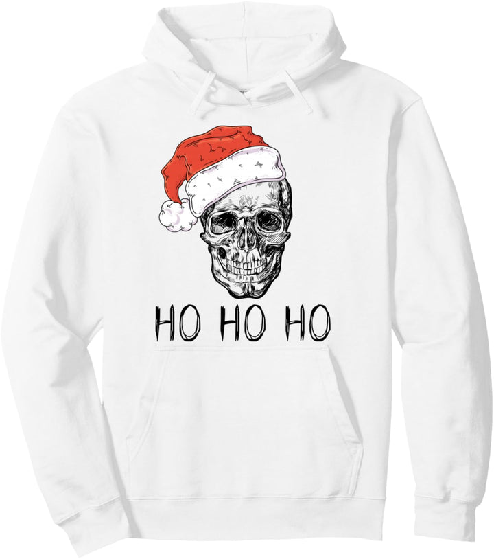 Skull Gothic Weihnachten Lustig Pullover Hoodie