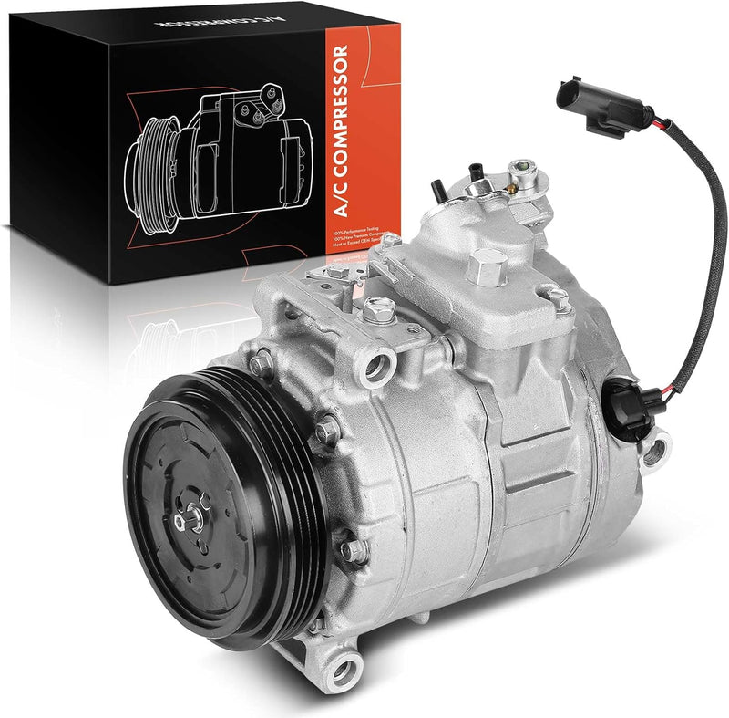 Frankberg Klimakompressor Klimaanlage Kompatibel mit 5er E60 540 545 550 4.0L-4.8L 2003-2009 5er Tou