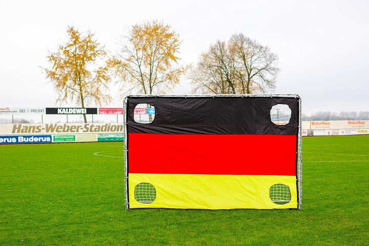 POWERSHOT Fussballtor Profi - 1,8 x 1,2m - aus uPVC - WETTERFEST - Inkl. Klicksystem und Zubehör 1,8
