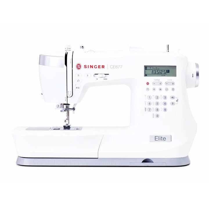 Singer Elite CE677 Computergesteuerte Touch-Tasten-Nähmaschine mit 200 integrierten Stichen und inte