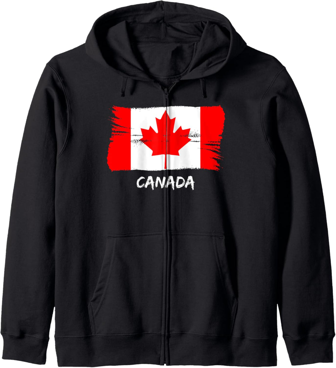 Maple Leaf Kanadische Flagge Kanada Team Kapuzenjacke