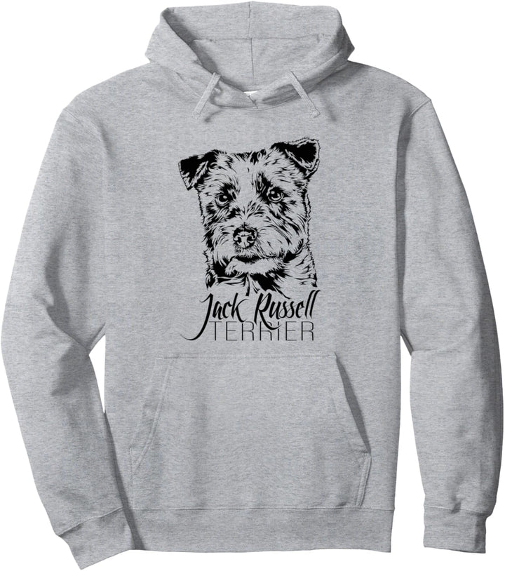 Jack Russell Terrier Hund Hunde Hundeportrait Hunde Pullover Hoodie