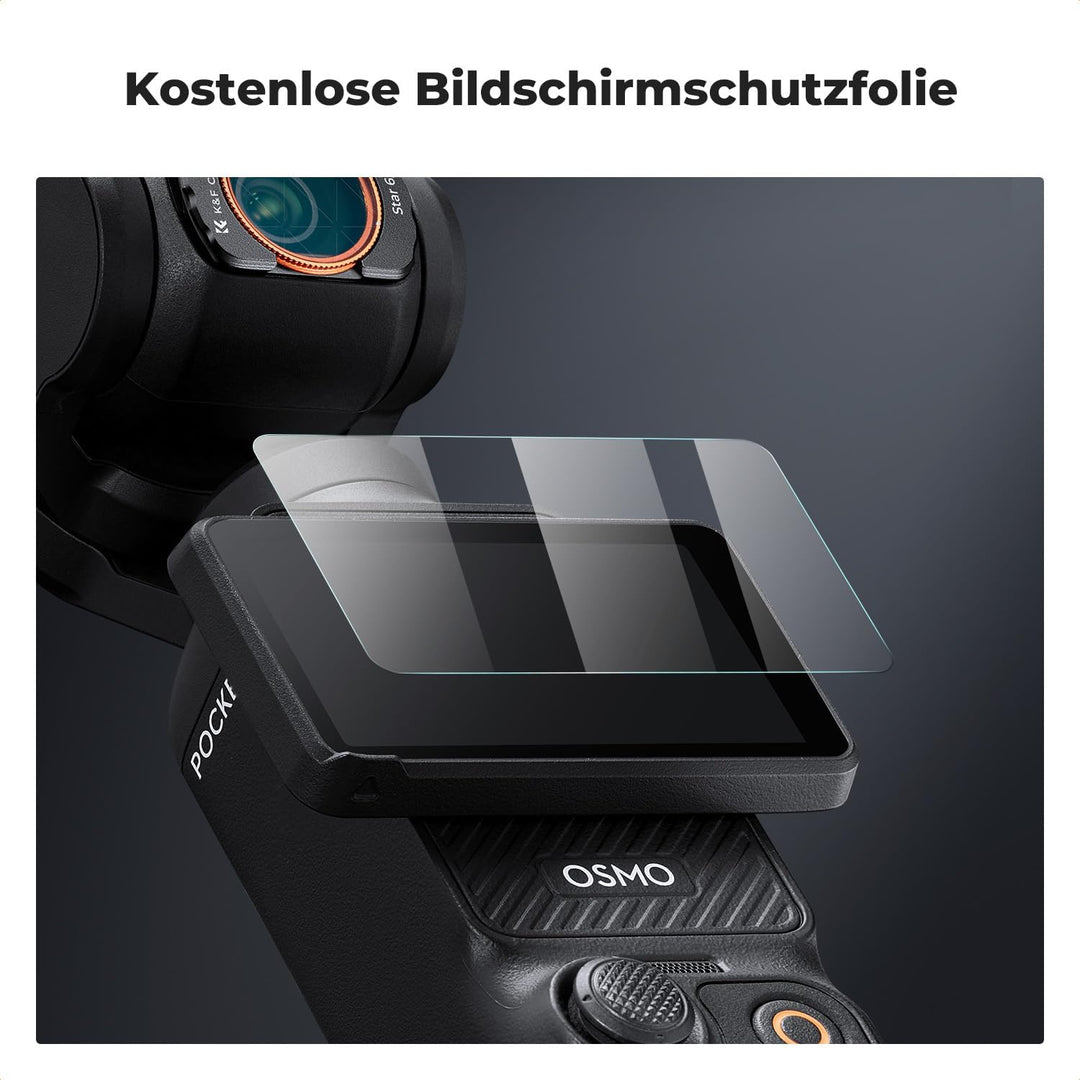 K&F Concept OSMO Pocket 3 6X Stern Filter, Magnetischer Effekt Filter kompatibel mit DJI OSMO Pocket