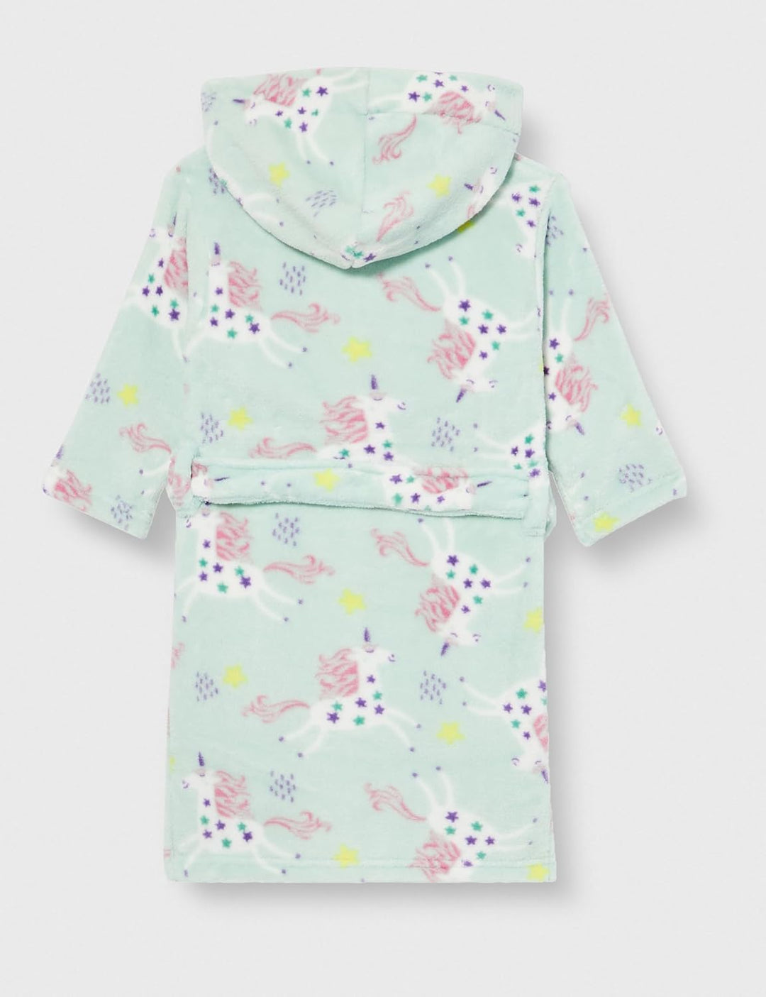 Playshoes Unisex Kinder Fleece-Bademantel Morgenmantel, Einhorn