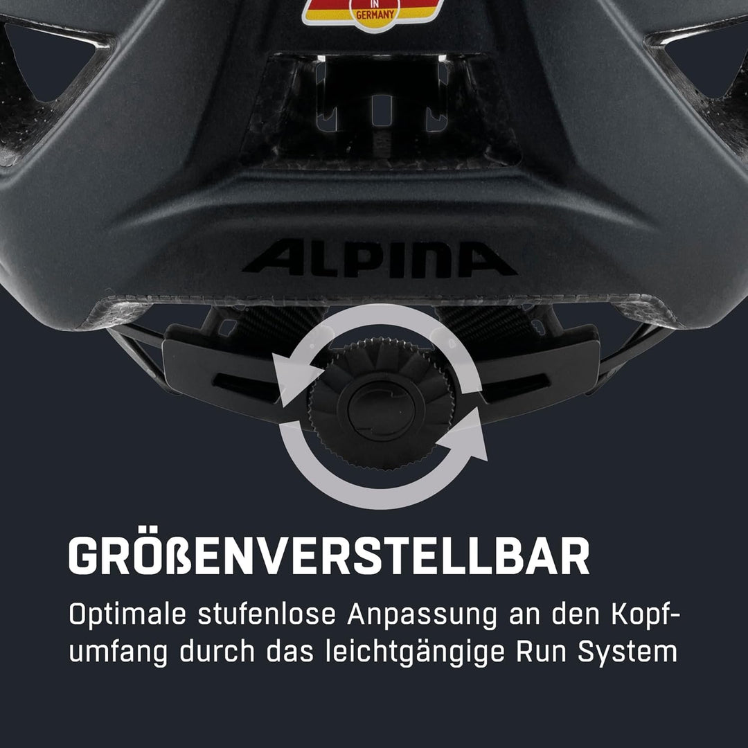 ALPINA PARANA - Leichter, Individuell Anpassbarer Touren Fahrradhelm Mit Fliegennetz Für Erwachsene