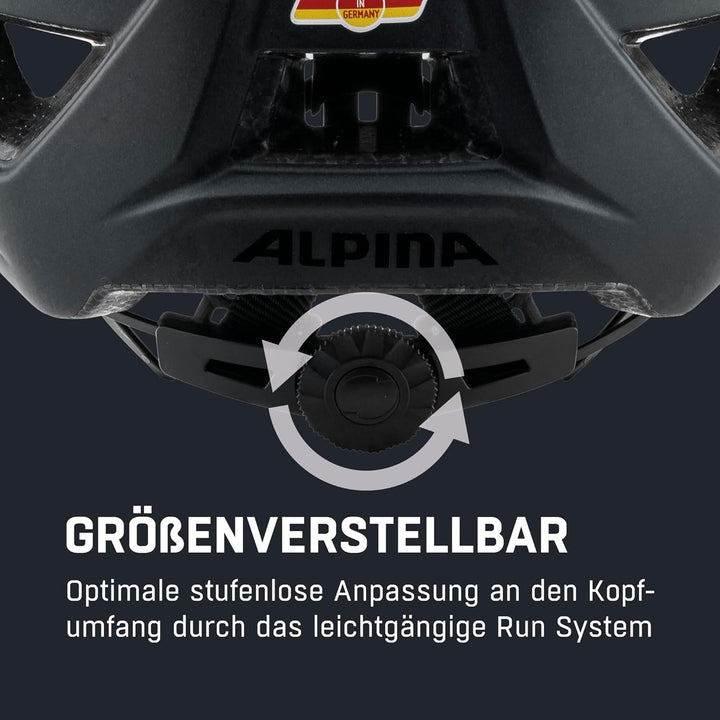 ALPINA PARANA - Leichter, Individuell Anpassbarer Touren Fahrradhelm Mit Fliegennetz Für Erwachsene