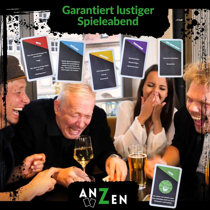 LOL - Das Kartenspiel - Lachen verboten | Lustiges Partyspiel mit Lachgarantie | Gesellschaftsspiel