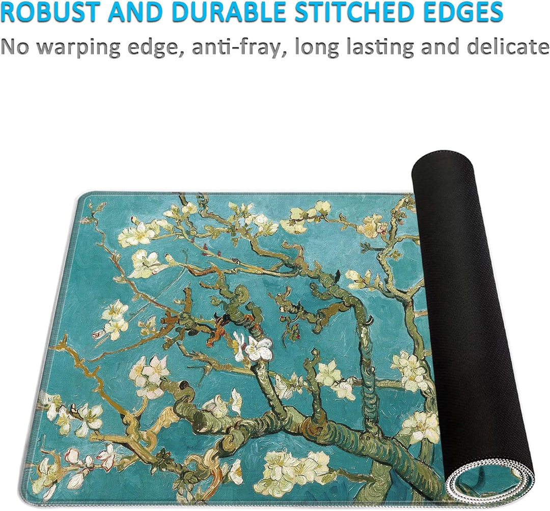 LL-COEUR Grosse Gaming Laptop Mauspad Tastatur Mausmatte Schreibtischunterlage Büro Desk Pad Schreib