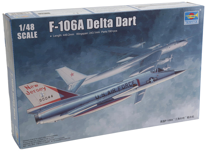 Trumpeter 002891-1/48 F-106A Delta Dart Modellbausatz