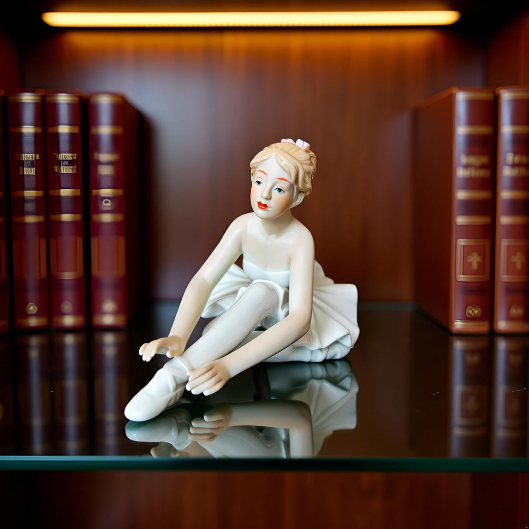 Porzellanfiguren Ballett, geformte Statue, Kunsthandwerk, Kunstwaren, Skulptur, Heimdekoration (Orna