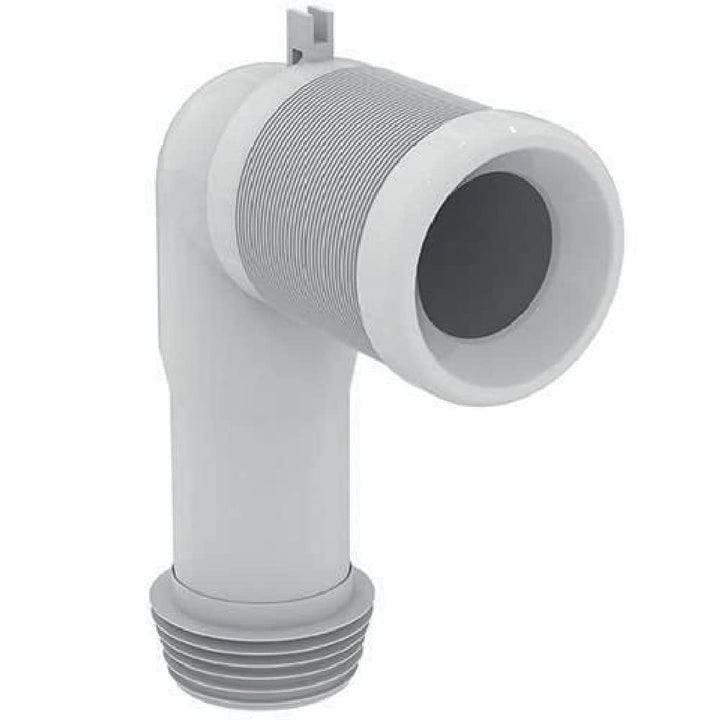 Ideal Standard t002767 Anschlussbogen für Vase, 50-110mm, 50-110mm