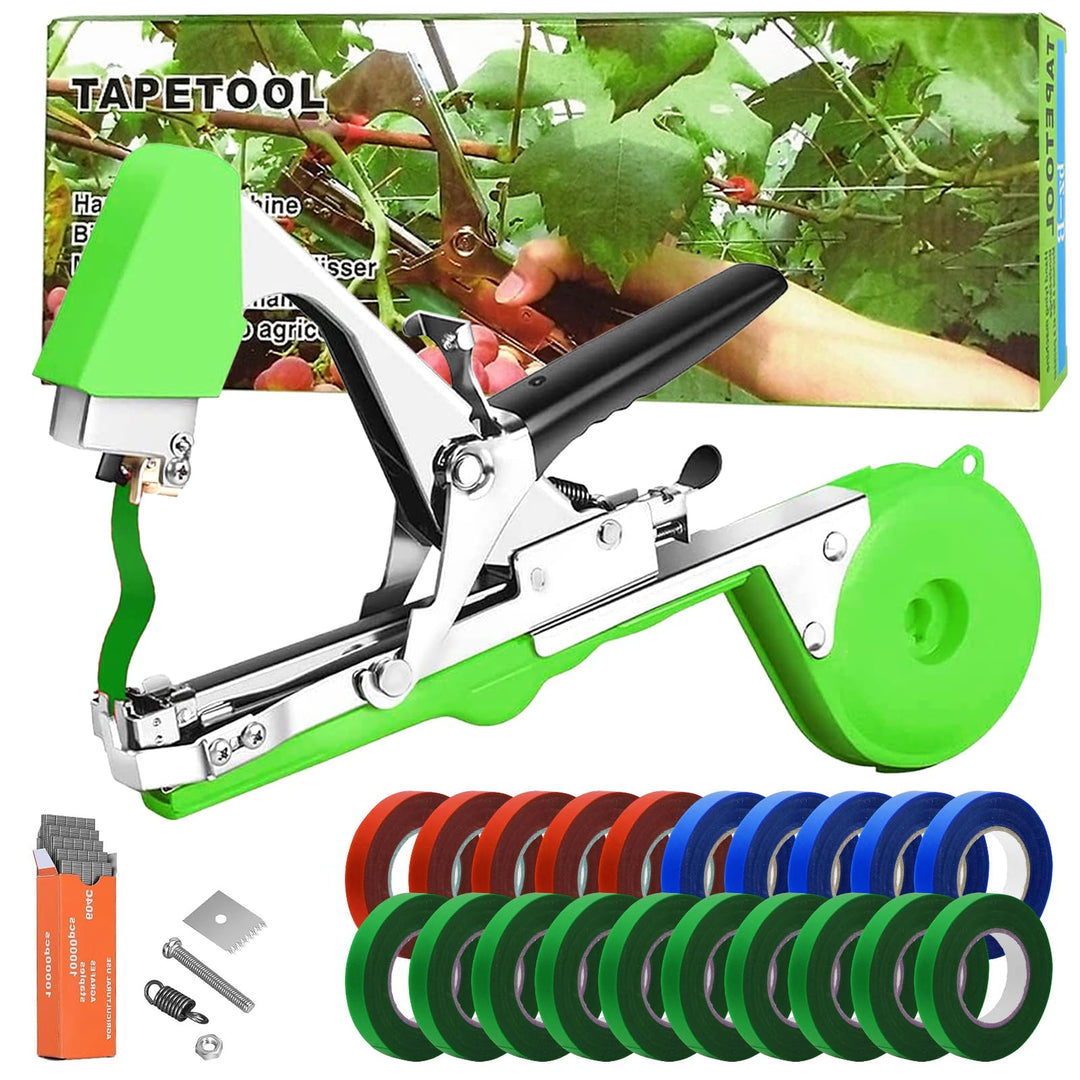 TOGETDREAM Bindezange für Pflanzen Bandzange Bindemaschine Bandzange Tapetool Handbindemaschine für