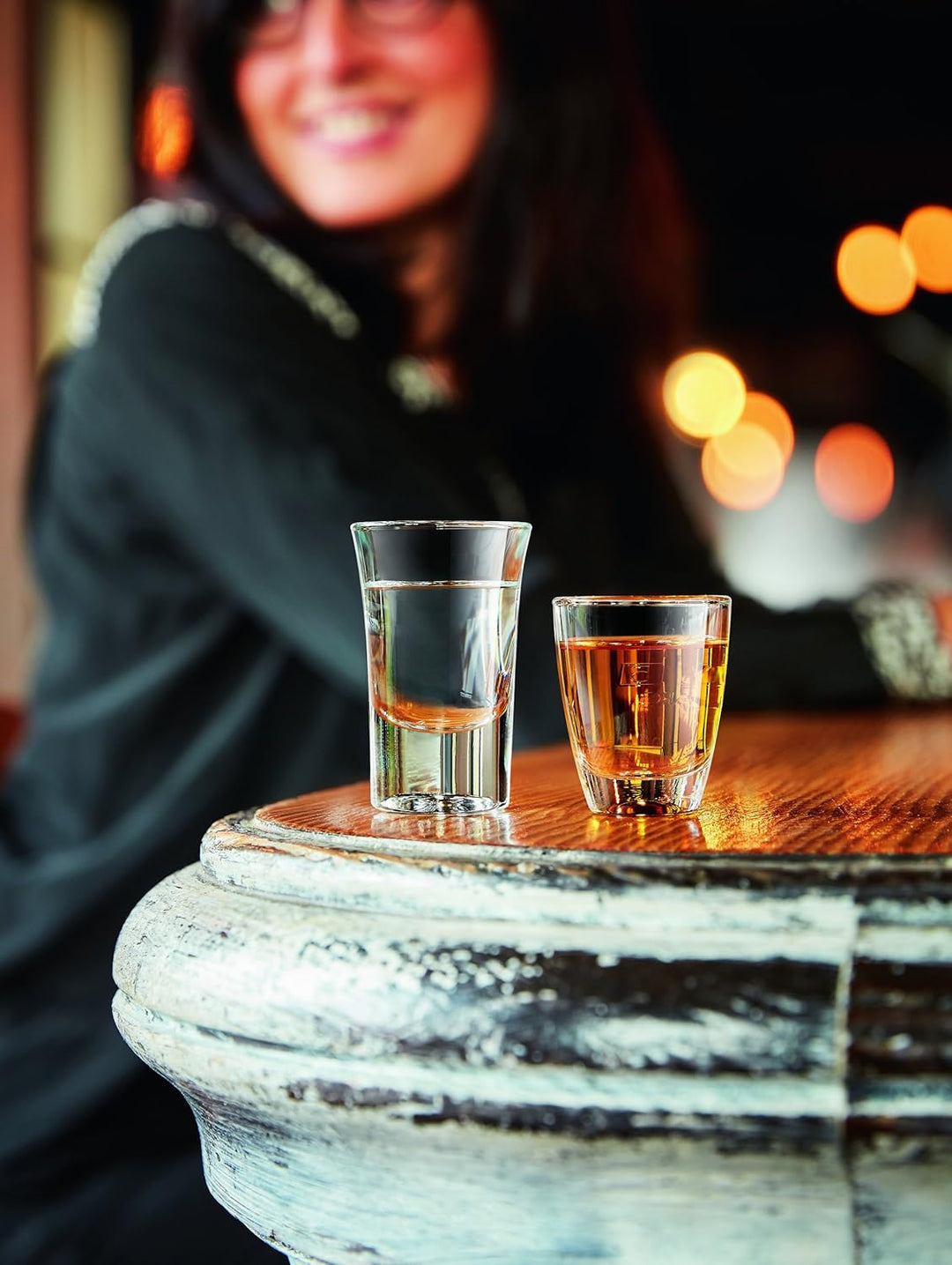 Arcoroc ARC 00065 Gin Schnapsglas, Shotglas, Stamper, 50 ml, Glas, transparent, 24 Stück Ohne Füllst