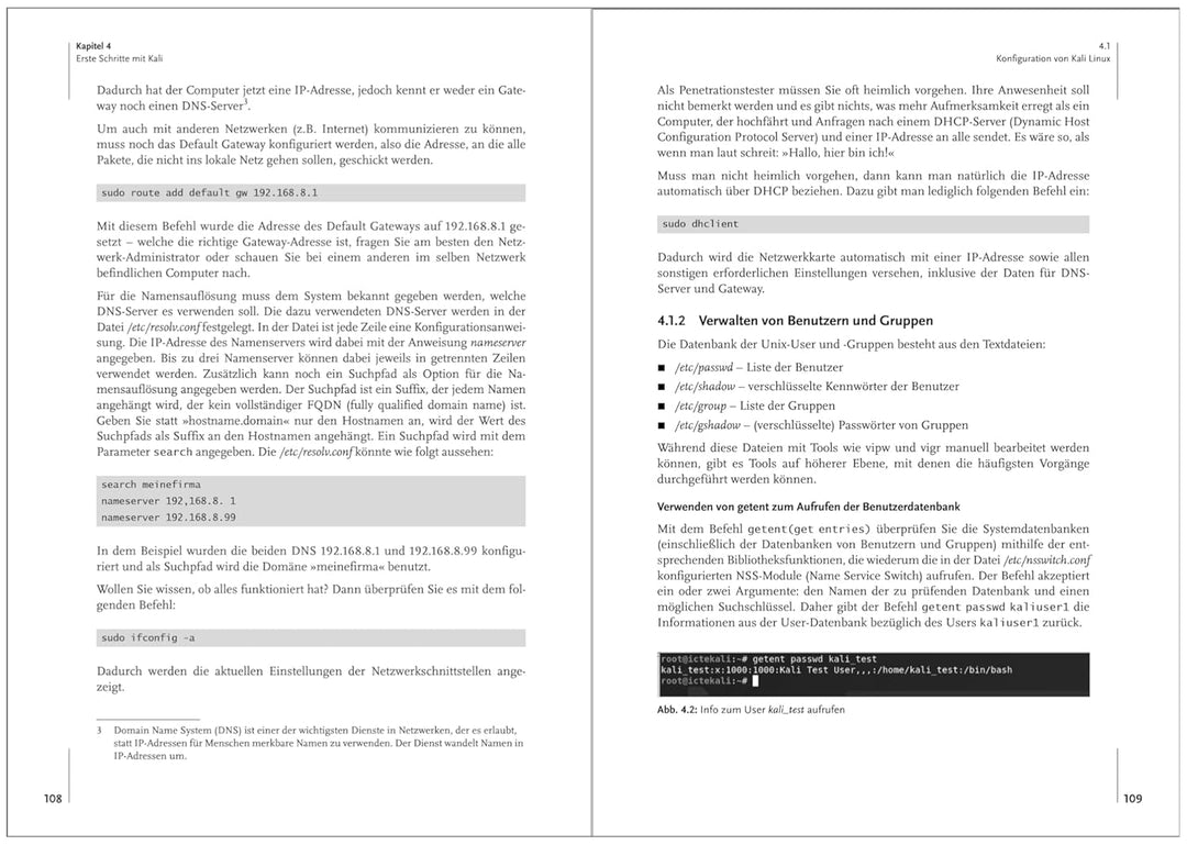 Einstieg in Kali Linux: Penetration Testing und Ethical Hacking mit Linux (mitp Professional), Paper