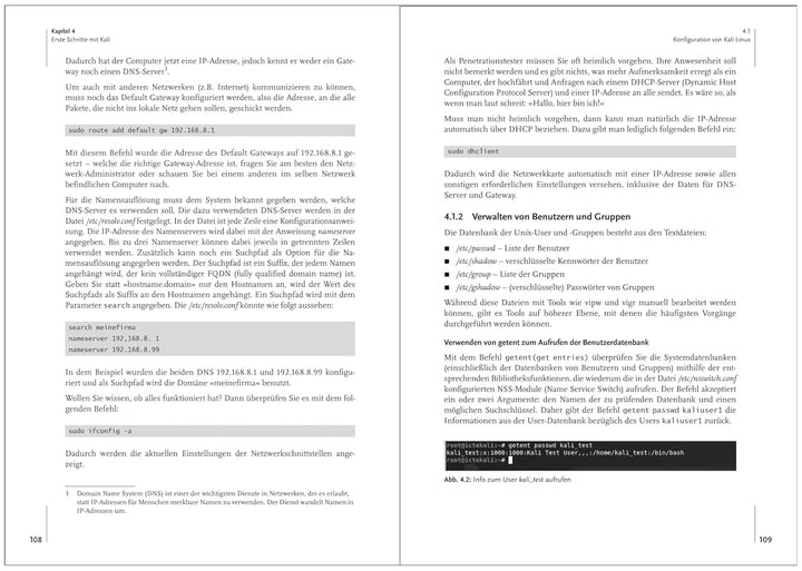 Einstieg in Kali Linux: Penetration Testing und Ethical Hacking mit Linux (mitp Professional), Paper