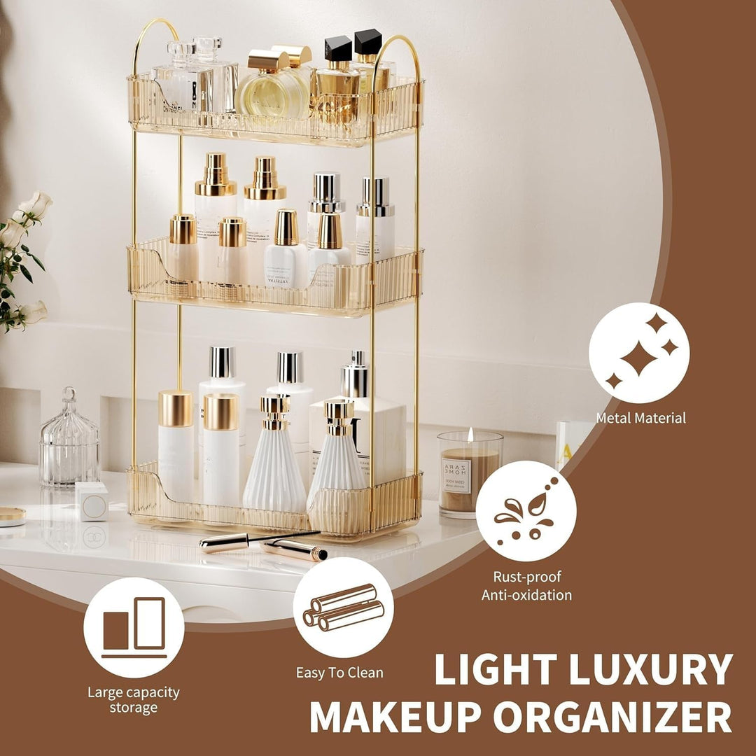 CESTATIVO Make up Organizer, Kosmetik Organizer, Beauty Organizer, Hautpflege Organizer für Badezimm