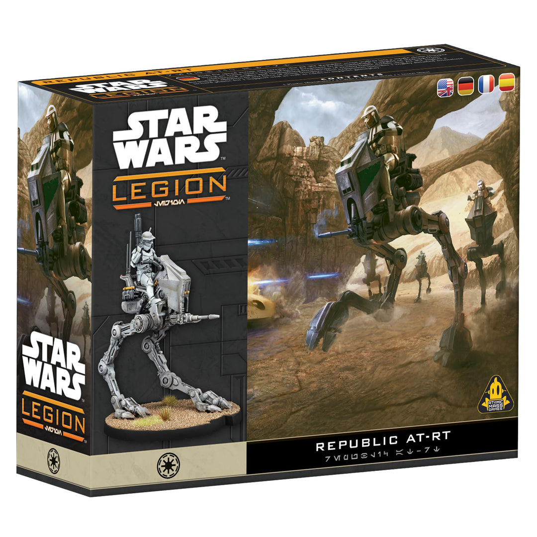 Asmodee, Star Wars: Legion – Republic AT-RT (AT-RT der Republik), DE-Version, Tabletop-Erweiterung f