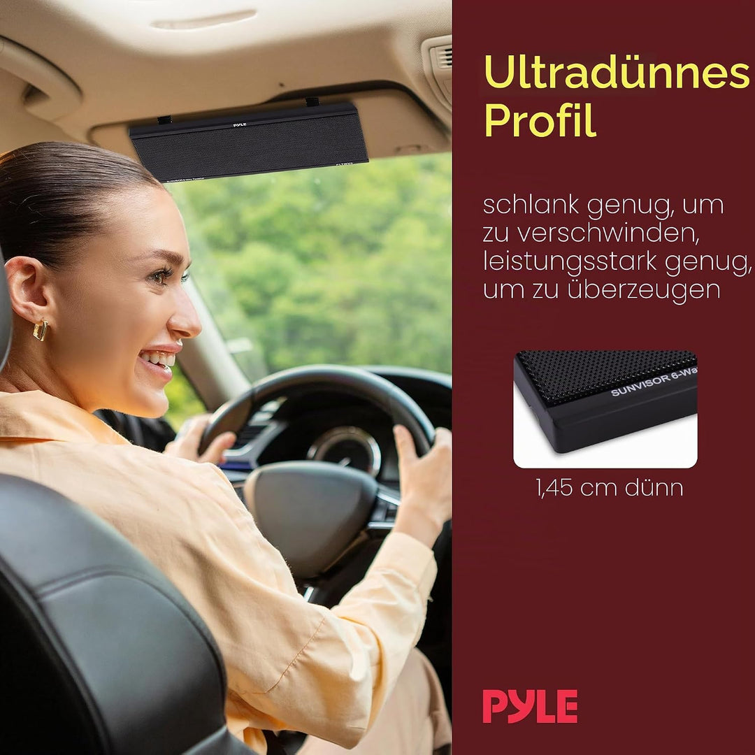 PYLE PLTWVS 6 Wege, 200 W Sunvisor Halterung Car Audio System Hochtöner