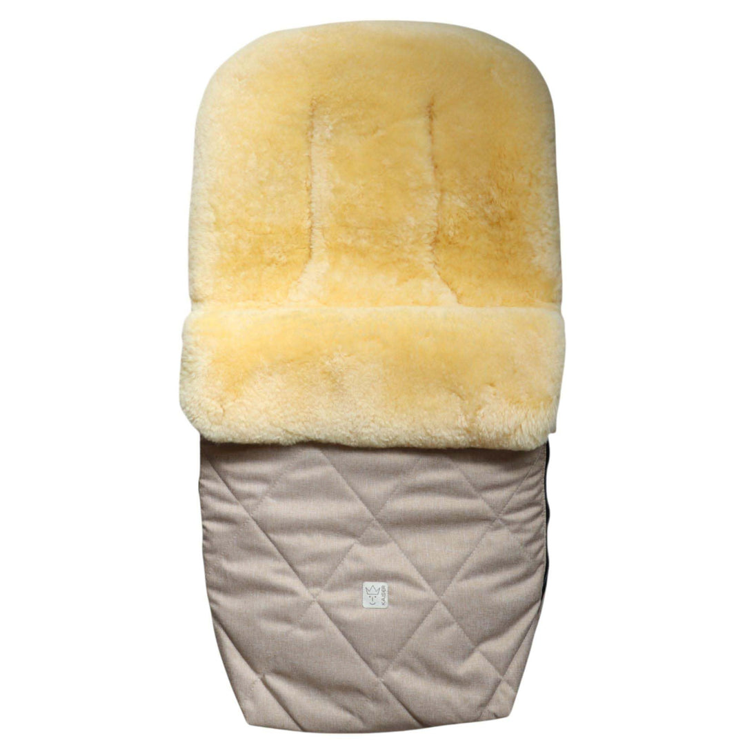 Kaiser Coosy Lammfell Kinderwagen Fusssack, 85 x 45 cm, Universal Passform (ginger), ginger