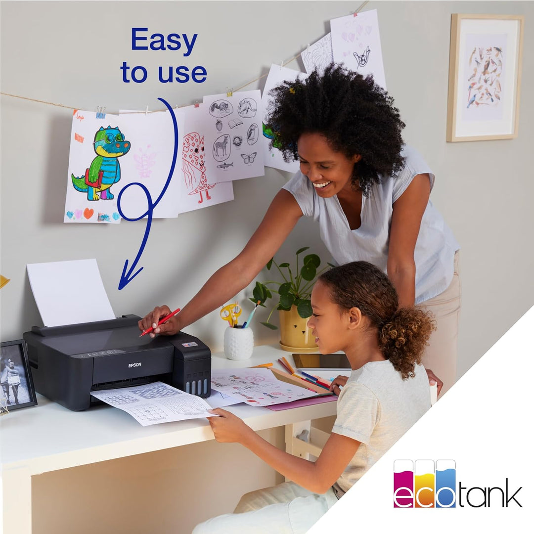 Epson EcoTank ET-1810 A4 WLAN-Tintentank-Drucker mit Einzelfunktion, bis zu 3 Jahre Tinte im Lieferu