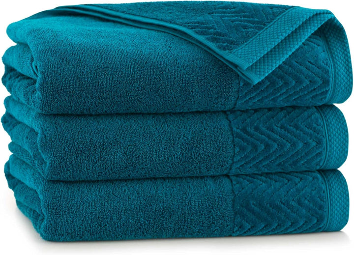 Handtuch Sets - Badetuch - Handtuch - Gästetuch I 100% Ägyptischer Baumwolle I Sammlung Toscana, Far