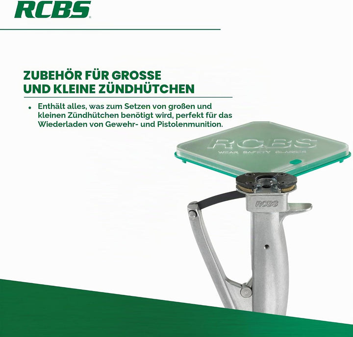 RCBS 90201 Universal Hand Priming Tool, Green Technische, Technische