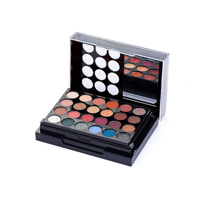 39 Farben Schmink Kosmetik Makeup Paletten mit Lidschatten, Lipgloss, Augenbrauenpuder, Foundation P