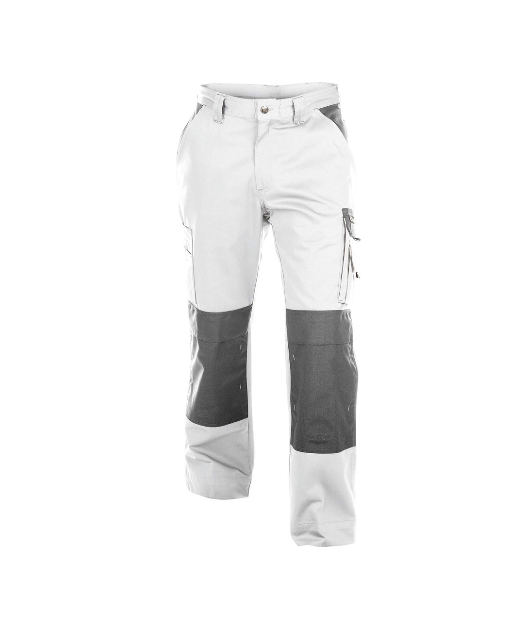 Dassy Herren Boston Arbeitsnutzungshose, Bianco/Grigio, 56