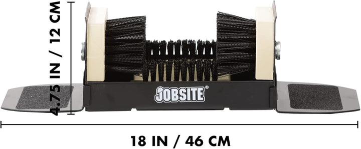 JobSite Extra Breiter Stiefelreiniger - Keine Halterung erforderlich - Witterungsbeständig, langlebi