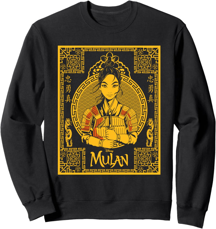 Disney Mulan Live Action Mulan Golden Portrait Sweatshirt