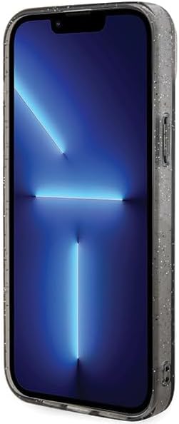 Karl Lagerfeld KLHMP15SHGKCNOK Hülle für iPhone 15 6.1" Schwarz hardcase Karl&Choupette Glitter