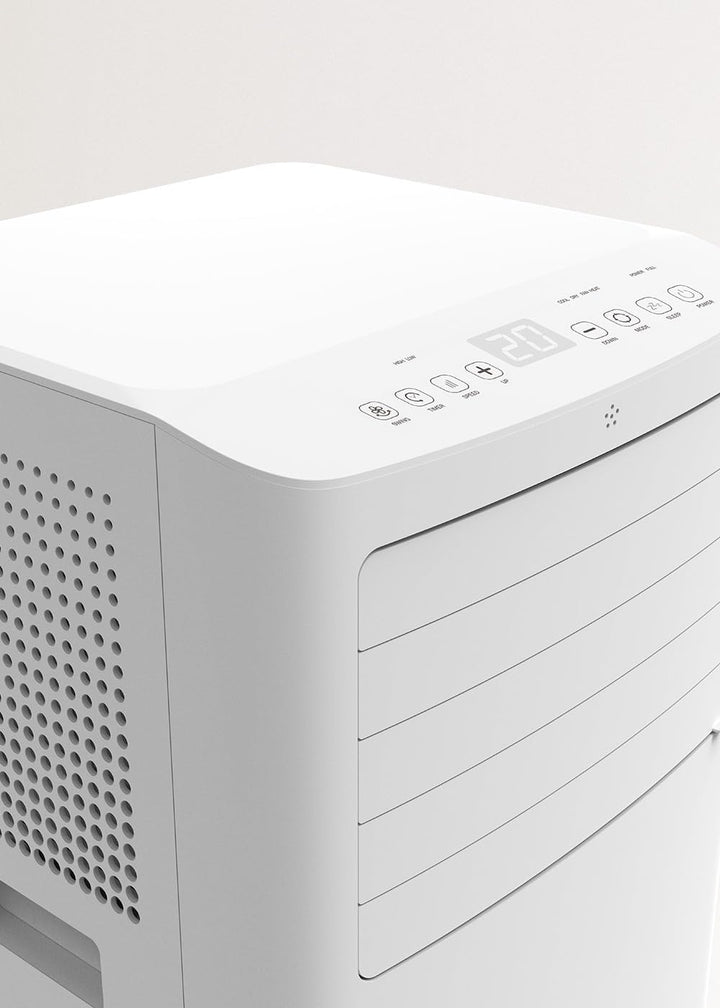 CREATE SILKAIR DUAL CONNECT 12000 / 4 in 1 WiFi Mobile Klimaanlage 12000 BTU mit Wärmepumpe / Mit Ab
